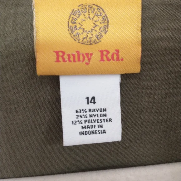 Ruby Rd Women's Metallic Bronze Jacket - Picture 8 of 13